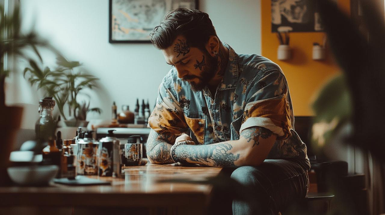 Guide anti-catastrophe : reussir son tatouage ephemere de 6 mois pour hommes